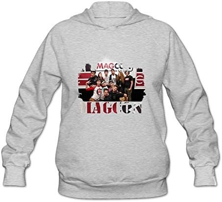 Women's Magcon Boys MC Members Poster Hoodie Black -  Brown - 