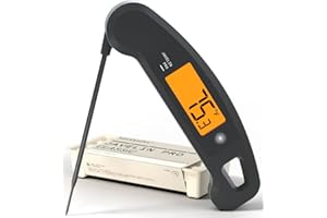 Lavatools Javelin PRO Duo - Termómetro digital de lectura instantánea para carne en 2 segundos, pantalla retroiluminada giratoria automática, resistente al agua