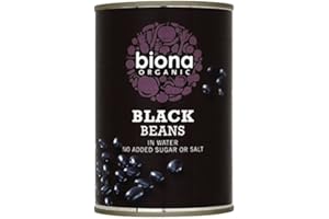 Biona Organic Black Beans in Water 400g