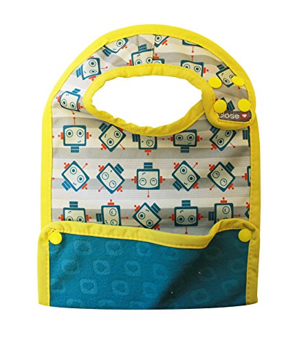 Pop In Stage 2 Robot Bib (6 Months Plus)