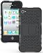 Produktbild Nnopbeclik Apple Iphone 4 4G 4S Hülle Tasche Wallet Case Flip Cover Hüllen Schutzhülle Etui Ledertasche Lederhülle Premium mit Standfunktion für Apple Iphone 4 4G 4S +1x Display Schutzfolie Folie