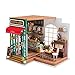Produktbild Puppenhaus Bausatz Holz Modell Set3D DIY House/Miniature Dollhouse Puzzleinkl. Möbel Und Puppen,Handwerk Miniatur Kit Eco-friendly And Safer, Easy Installation, For Kids And Adults