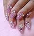 1200 Pcs 12 Mix Colors 3D Crystal Nail Art Rhinestone/Gems In Storage Case