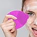 Produktbild KINGDOMCARES Bestes Geschenk Elektrische Gesichtsreinigungsbürste Anti-Aging Silikon Gesicht Reinigungsbürste Vibration Gesichtsmassager für Alle Hauttype Wasserdicht Wiederaufladbar Tiefenreinigung Entfernt Mitesser Gesichtsbürste Lila