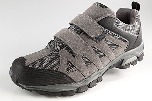 Preisvergleich Produktbild Trekkingschuh mit Klettverschluss, Farbe grau Gr. 40
