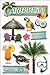 Produktbild Paper House 3D Stickers 4.5"x8.5"-Caribbean