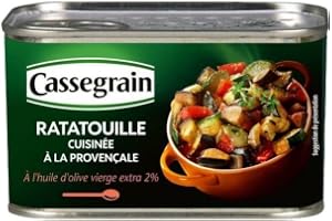 Cassegrain Ratatouille tillagad med Provencal med jungfruolja - extra 2 % 380 g (set med 5)