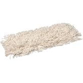 Clim Professional Replacement Mop Cotton 75 cm Pocket Clip | Does not include stick or rack, twisted threads, hospitality and