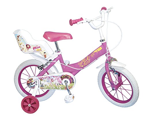 toimsa – 1478 – Fahrrad für Mädchen – Mia and Me – Rosa/Weiß – 14 "