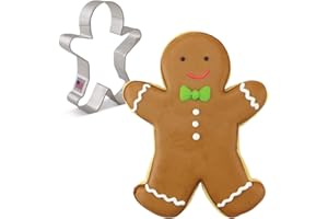 ANN CLARK COOKIE CUTTERS Formina Biscotti Stampo in Natale omino pan di zenzero, 13,34 cm, Prodotto negli Stati Uniti by Ann Clark