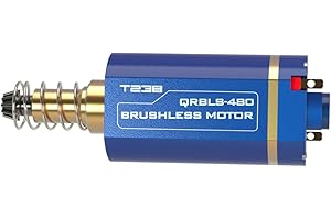 T238 - Moteur sans balais Airsoft à haute efficacité thermique, couple et vitesse élevés, moteur AEG sans balais pour airsoft