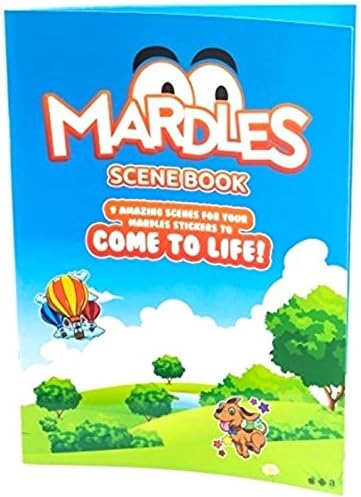 Mardles SCENE BOOK With 9 Amazing Scenes For Your Mardles Stickers