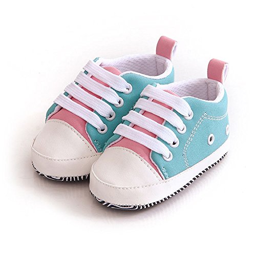 FemmeStopper Baby Shoes Unisex Baby Boy Baby Girl Soft Sole First Walkers Canvas Sneaker Prewalker Baby Shoes (Blue) RS.500 (71.00% Off) - Amazon