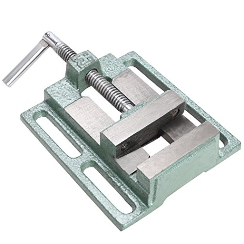 Preisvergleich Produktbild Befied Profi Maschinenschraubstock für Standbohrmaschine Bohrmaschine Backenbreite 100mm Eisenkonstruktion