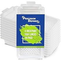 Vaschetta Per Verniciatura 32x38cm - Vassoio Per Rullo, Giallo, Con Scanalature Per Eccesso Vernice - Foto 7