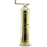 DMT COPPER HOME El Yapımı Pirin&ccedil; Kahve Değirmeni, 22 cm, Osmanlı Tarzı, Manuel T&uuml;rk Kahve ve Baharat &Ouml;ğ&uuml;t&uuml;c&uuml;, Dekoratif Mutfa