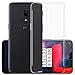 Price comparison product image AMPLE Oneplus 6 Case, [FUSION] Crystal Clear PC Back TPU Bumper [Drop Protection] [Shock Absorption Technology] [Shock Resistant Protective] For Oneplus 6 Case