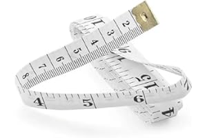 1ABOVE Double Sided Tape Measure, Sewing/Tailor’s Tape, 150cm/60 Inches, Flexible Measuring Tape with Inches & Centimeters for Sewing, Tailoring, and Body Measurements-1pk