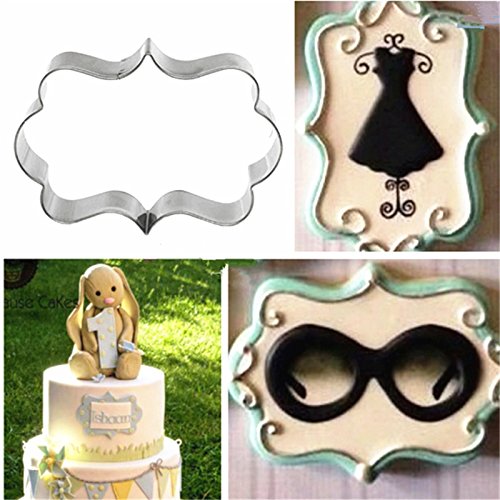 FACAI Ausstechformen Edelstahl Keksausstecher Ausstecher-Set DIY Plätzchenformen Segen Rahmen Keksformen - 2