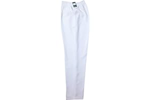 Inspire Me Ladies Womens Half Elasticated Waist Work Trousers Machine Washable Casual Stretch Trousers with Pockets Pants