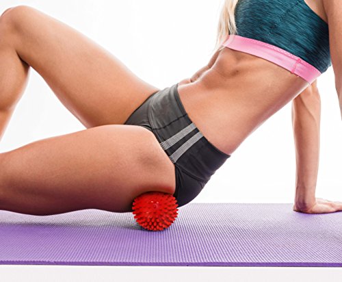 Footfix Premium Massagebälle – 3er-Pack – Fußreflexzonen-Massage & Trigger-Point-Therapie – 2 Massagebälle mit Noppen & 1 Lacrosse-Ball für tiefe Muskelmassage inkl. Benutzerhandbuch - 5