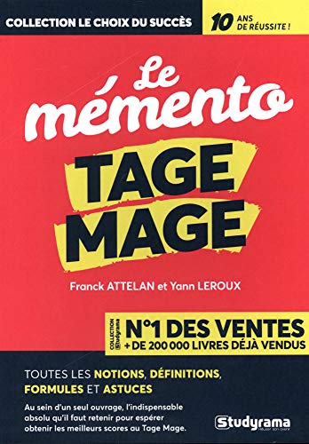 Télécharger TAGE-MAGE, le mémento PDF Ebook En Ligne