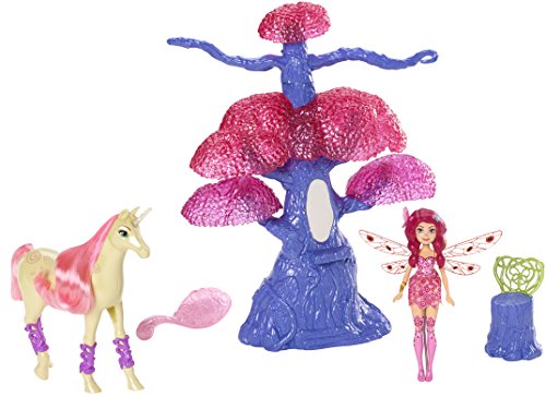Mattel Mia and Me CJL54 - Muñeca Mini Accesorios - Árbol Mágico Mini Playset