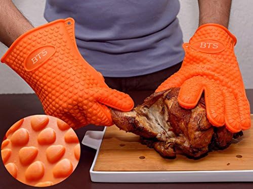 Heat Resistant Silicone Oven Insulated &amp;Waterproof 1 Pair