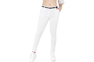 JOPHY & CO. Pantalón elástico para Mujer Chino con cinturón (cód. 3008)