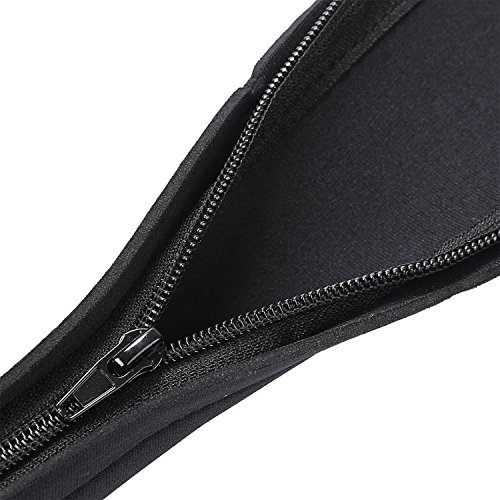 LEADSTAR 2er Pack 100 cm Kabelschlauch Flexible Neoprene Kabelkanal Kabel Management mit Reißverschluss Schwarz - 4