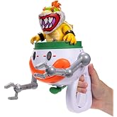 The Super Mario Galaxy Movie - Bowser Jr. 5" with Clown Car, Brush and Revealable Stickers with Water