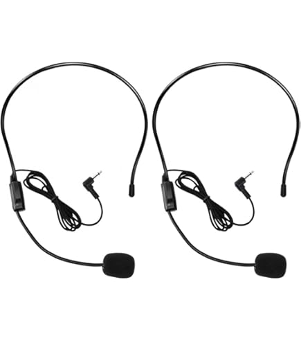 Draagbare Stemversterker Met Draadloze Microfoon Headset Mini Loudspeaker Megafoon Oplaadbare Pa Systeem Voor Leraren Klaslokaal Reisgids Presentatie