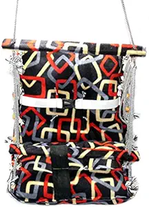 ONCEMORE by New Multi Color Hanging Swing Chair jula(3 x 3, Black)