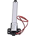 4" Stroke Micro Linear Actuator, 12V DC Built-in Limit Switch, Mini Electric Motor for Home Appliances/Automotive, Low Noise and Short Circuit (100mm-4mm/s-150N)