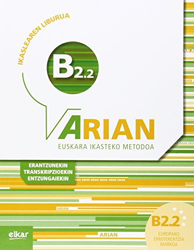 Arian b22 ikaslearen liburua (+cd audioa)