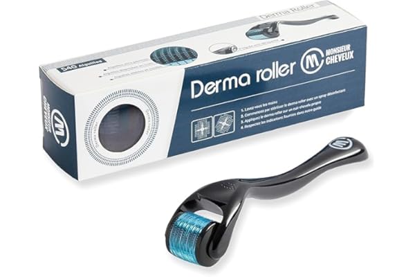 Le Derma Roller Monsieur Cheveux - Lutte contre la perte de cheveux - Acier chirurgical