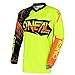 Produktbild O'Neal Element Burnout MX Motocross Jersey Trikot Shirt Enduro Offroad Motorrad Cross Erwachsene, 0008, Farbe Hi-Viz Gelb Orange, Größe M