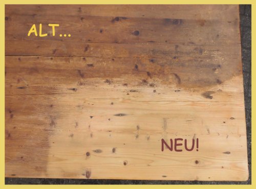 Möbelwachs Entferner Konzentrat Entwachser Ölentferner Fettentferner Teaköl Öl (500 mL.) - 4