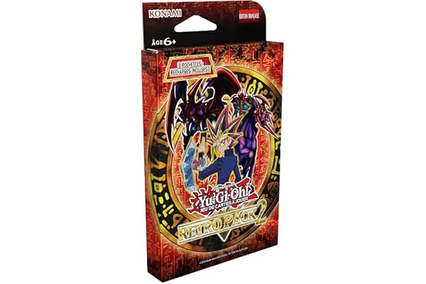 Yu-Gi-Oh! Pack de 3 boosters Tuckbox Pack Retro 2 - Jeu de Cartes à Jouer - 27 Cartes - À partir de 6 Ans - Édition française