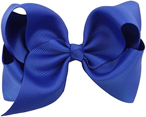 iTemer 2 Pcs Big Bow Hairpins Barrettes Hair Clips Boutique Ribbon Hair Accessories for Kids Girls 12*8 Cm