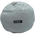 zoov Tandoori naan Pillow, White 6.5inch | 2Pcs
