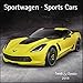 Produktbild Sportwagen Sports Cars 2019 - Broschürenkalender - Wandkalender - mit herausnehmbarem Poster - Format 30 x 30 cm
