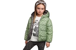 MAYORAL Abrigo Niña – Anorak Niña – Chaquetón Niña – Reversible – Abrigo de Invierno Niña – Ropa para niñas de 2 años a 8 años