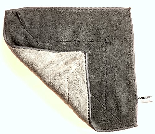 Preisvergleich Produktbild Microfasertuch (schwarz-grau)