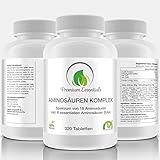 AMINOSÄUREN KOMPLEX - 320 Tabletten a 1000mg (Vegan) |...