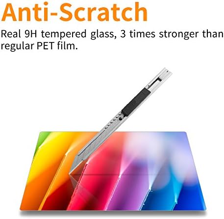 ORMY Tempered Glass Camera Screen Guard for Panasonic LUMIX G9 / G8 / G7 / GX7 MarkII [Ultra-thin, High Definition, 9H Hardness]