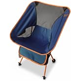 Madfox FoldMesh Mini Kompakt Katlanır Sandalye (Navy Spark (1684))