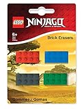 Lego 51632 - Radierer Baustein Ninjago, 4 St�ck - Lego