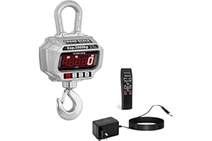 Steinberg Systems - SBS-KW-3000 - Bilancia da gru - 3.000kg / 1kg - LED - Funzionamento a abtteria possibile