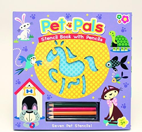 Meadow Kids Stencil Book - Pet Pals